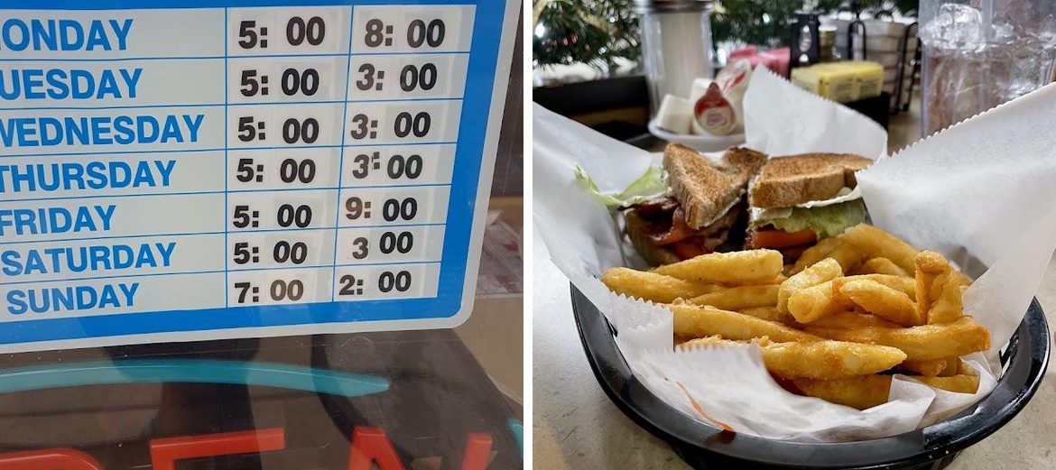 Corner Cafe Menu